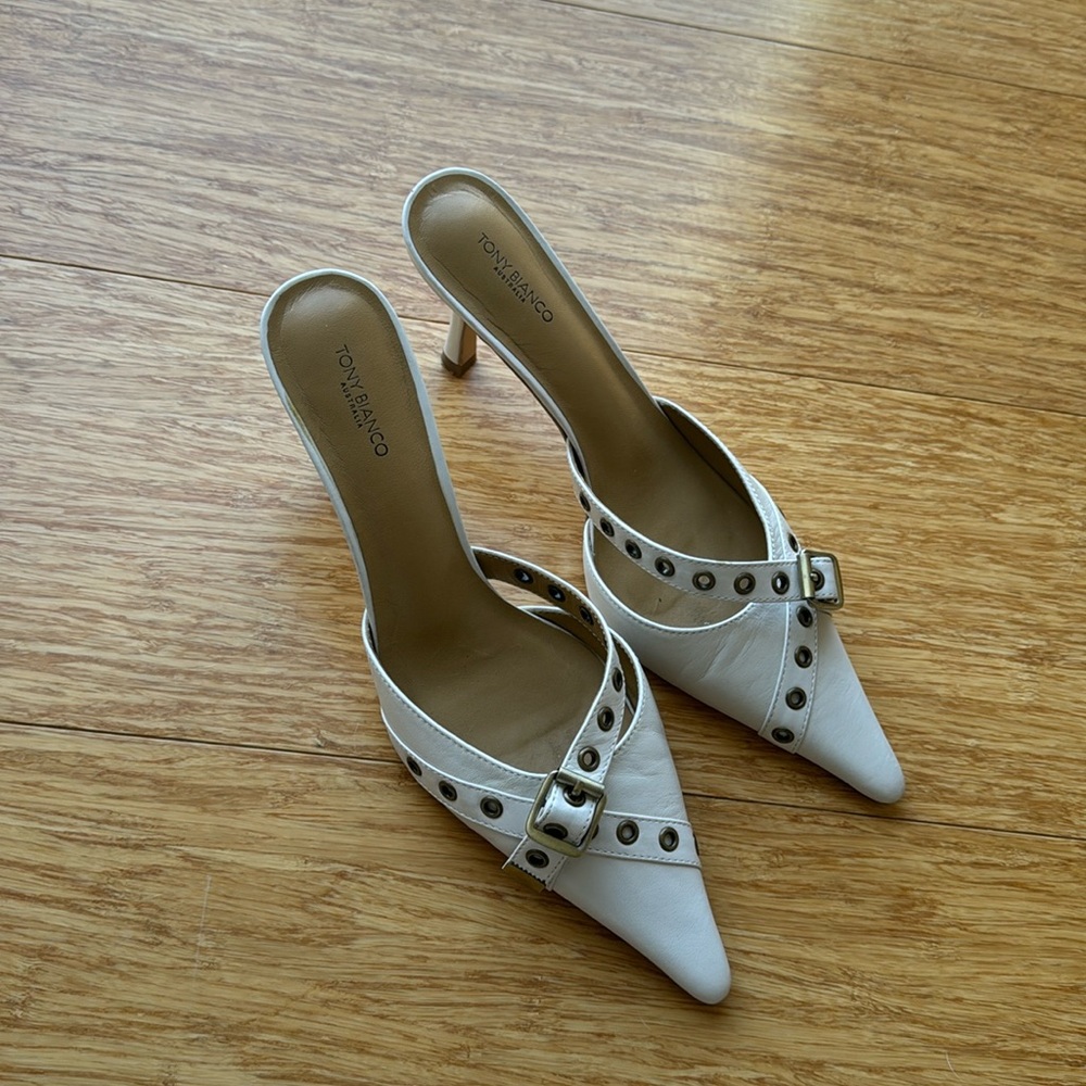 Tony Bianco *BARELY WORN* Heeled mules